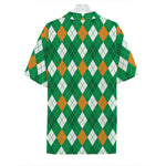 Saint Patrick's Day Argyle Pattern Print Hawaiian Shirt