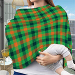 Saint Patrick's Day Buffalo Plaid Print Baby Seat Cover