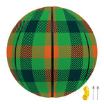 Saint Patrick's Day Buffalo Plaid Print Basketball