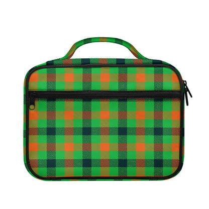 Saint Patrick's Day Buffalo Plaid Print Briefcase Bible Bag
