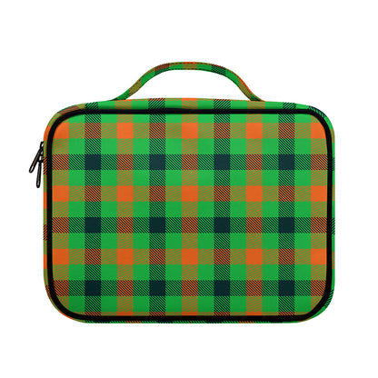 Saint Patrick's Day Buffalo Plaid Print Briefcase Bible Bag