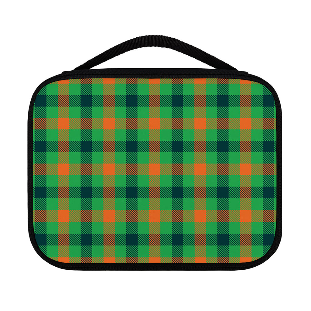 Saint Patrick's Day Buffalo Plaid Print Classic Bible Case