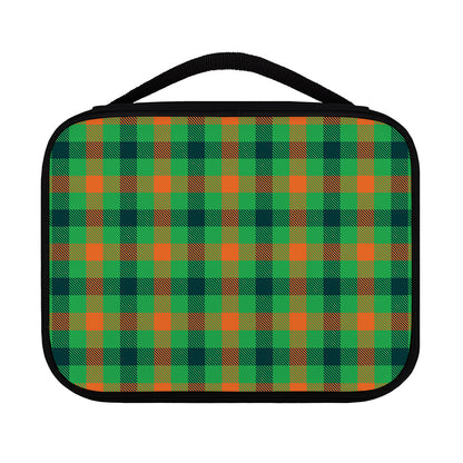 Saint Patrick's Day Buffalo Plaid Print Classic Bible Case