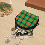 Saint Patrick's Day Buffalo Plaid Print Coin Purse