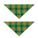 Saint Patrick's Day Buffalo Plaid Print Dog Bandana