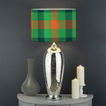 Saint Patrick's Day Buffalo Plaid Print Drum Lamp Shade