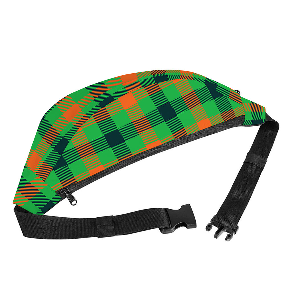 Saint Patrick's Day Buffalo Plaid Print Fanny Pack