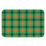 Saint Patrick's Day Buffalo Plaid Print Indoor Door Mat