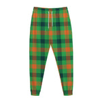 Saint Patrick's Day Buffalo Plaid Print Jogger Pants