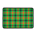 Saint Patrick's Day Buffalo Plaid Print Kitchen Mat