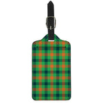 Saint Patrick's Day Buffalo Plaid Print Luggage Tag
