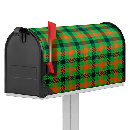 Saint Patrick's Day Buffalo Plaid Print Mailbox Cover