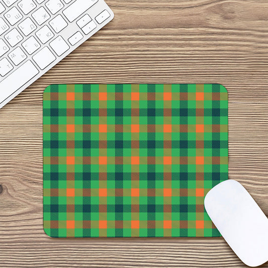 Saint Patrick's Day Buffalo Plaid Print Mouse Pad