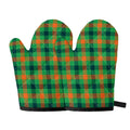 Saint Patrick's Day Buffalo Plaid Print Oven Mitts