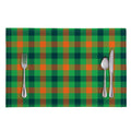 Saint Patrick's Day Buffalo Plaid Print Placemat