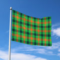 Saint Patrick's Day Buffalo Plaid Print Polyester Flag