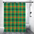 Saint Patrick's Day Buffalo Plaid Print Shower Curtain