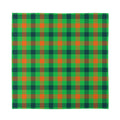 Saint Patrick's Day Buffalo Plaid Print Silk Bandana
