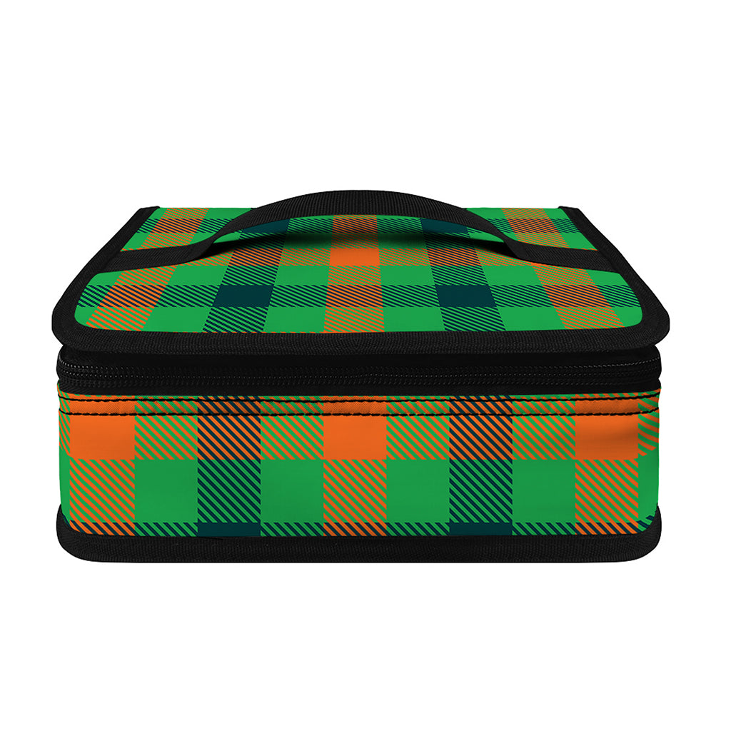 Saint Patrick's Day Buffalo Plaid Print Small Lunch Bag