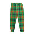 Saint Patrick's Day Buffalo Plaid Print Sweatpants