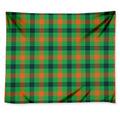 Saint Patrick's Day Buffalo Plaid Print Tapestry