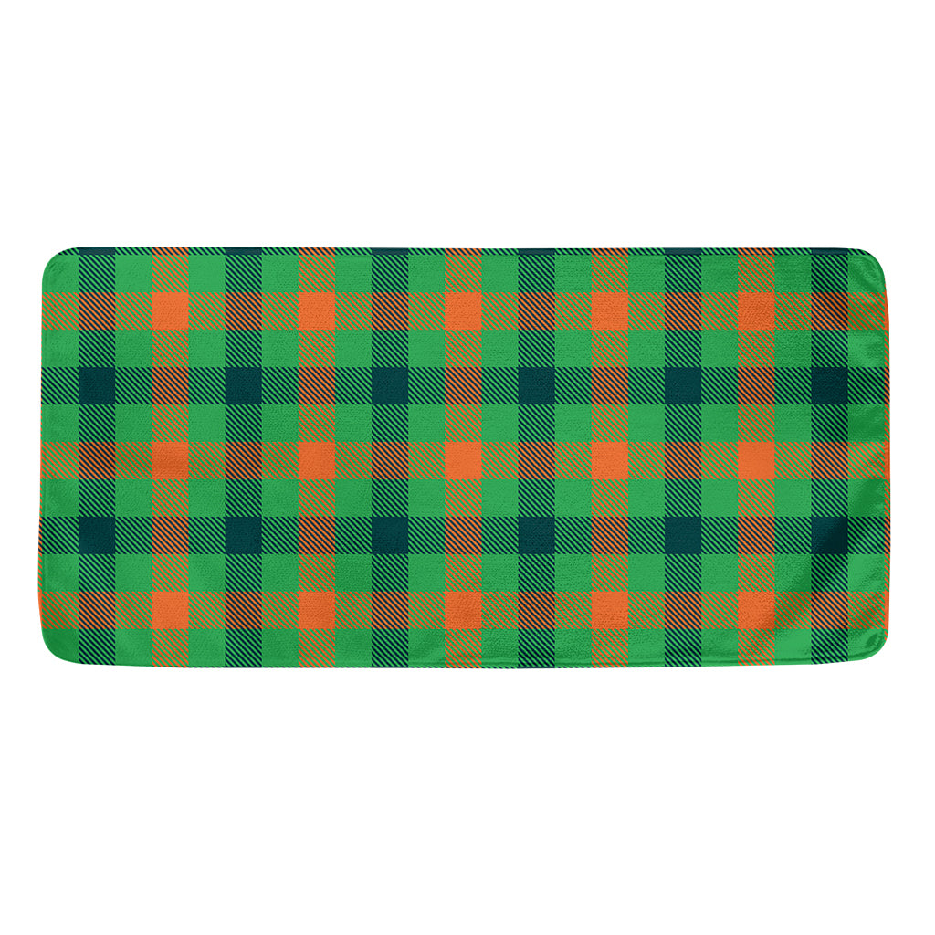 Saint Patrick's Day Buffalo Plaid Print Towel