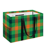 Saint Patrick's Day Buffalo Plaid Print Utility Tote Bag
