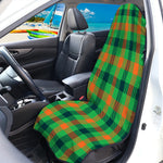 Saint Patrick's Day Buffalo Plaid Print Waterproof Car Seat Cover