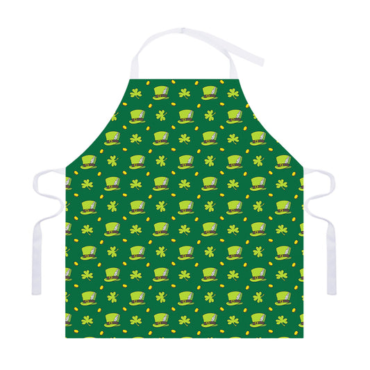 Saint Patrick's Day Celebration Print Adjustable Apron