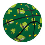 Saint Patrick's Day Celebration Print Basketball