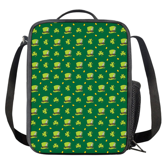 Saint Patrick's Day Celebration Print Crossbody Lunch Bag