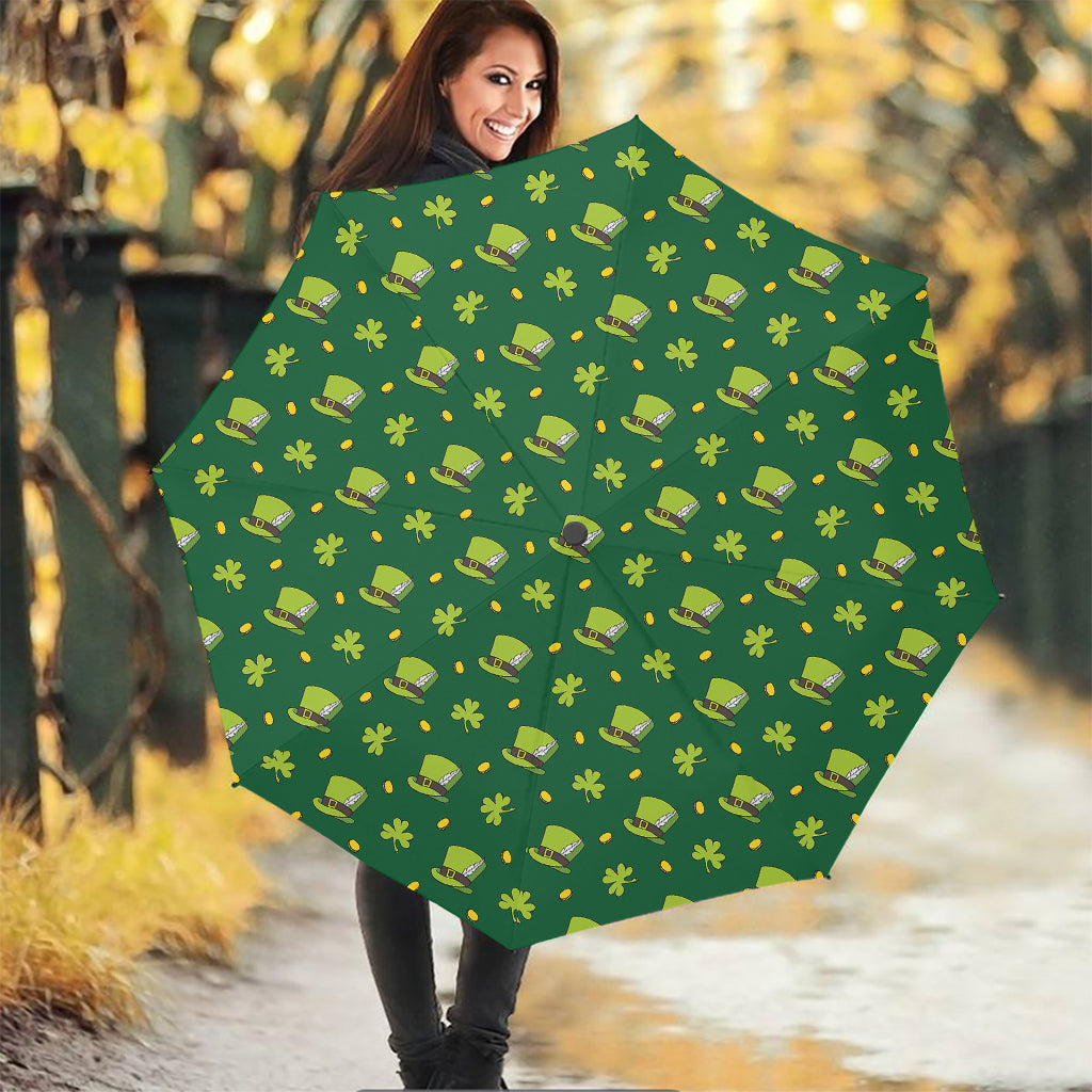 Saint Patrick's Day Celebration Print Foldable Umbrella