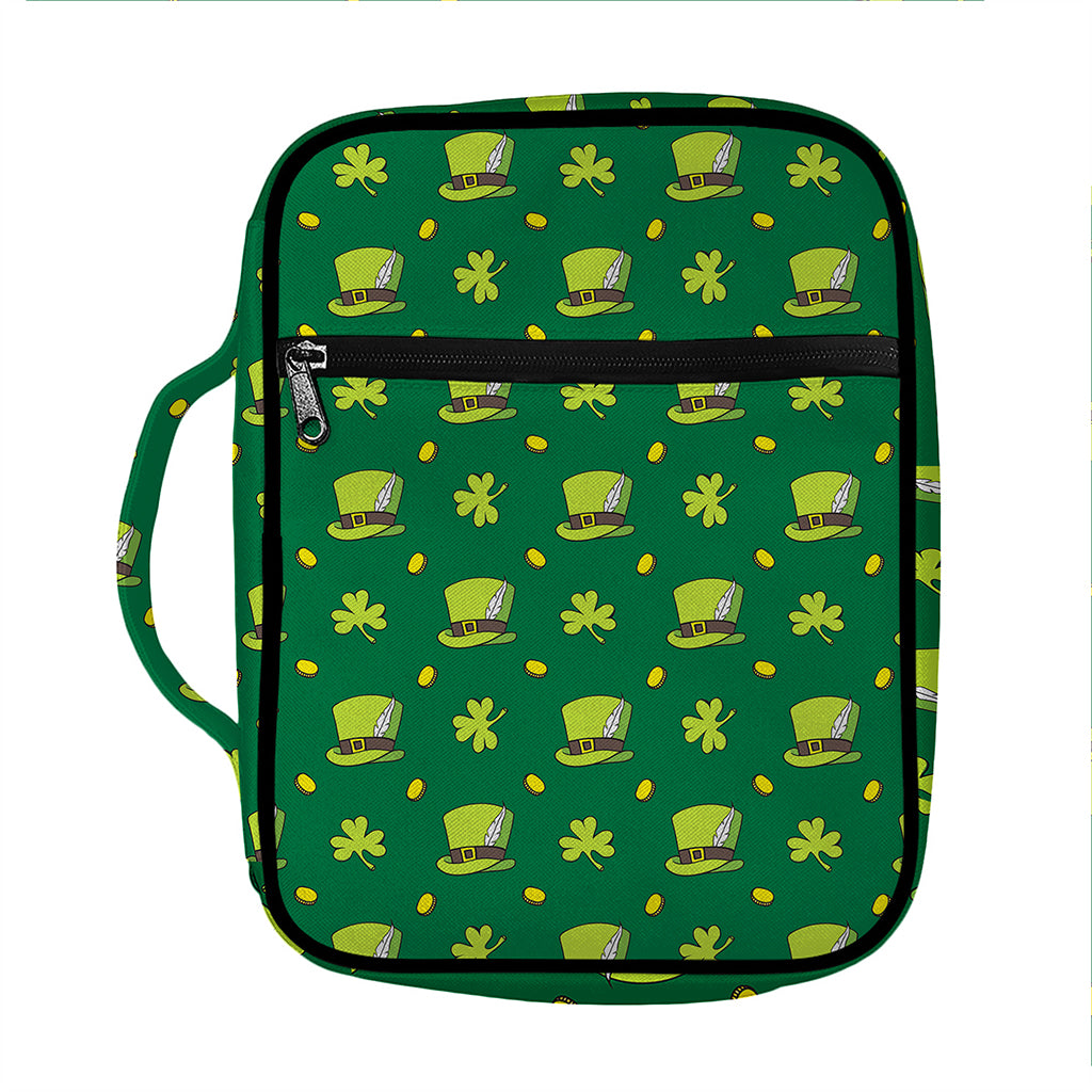 Saint Patrick's Day Celebration Print Front Pocket Bible Bag