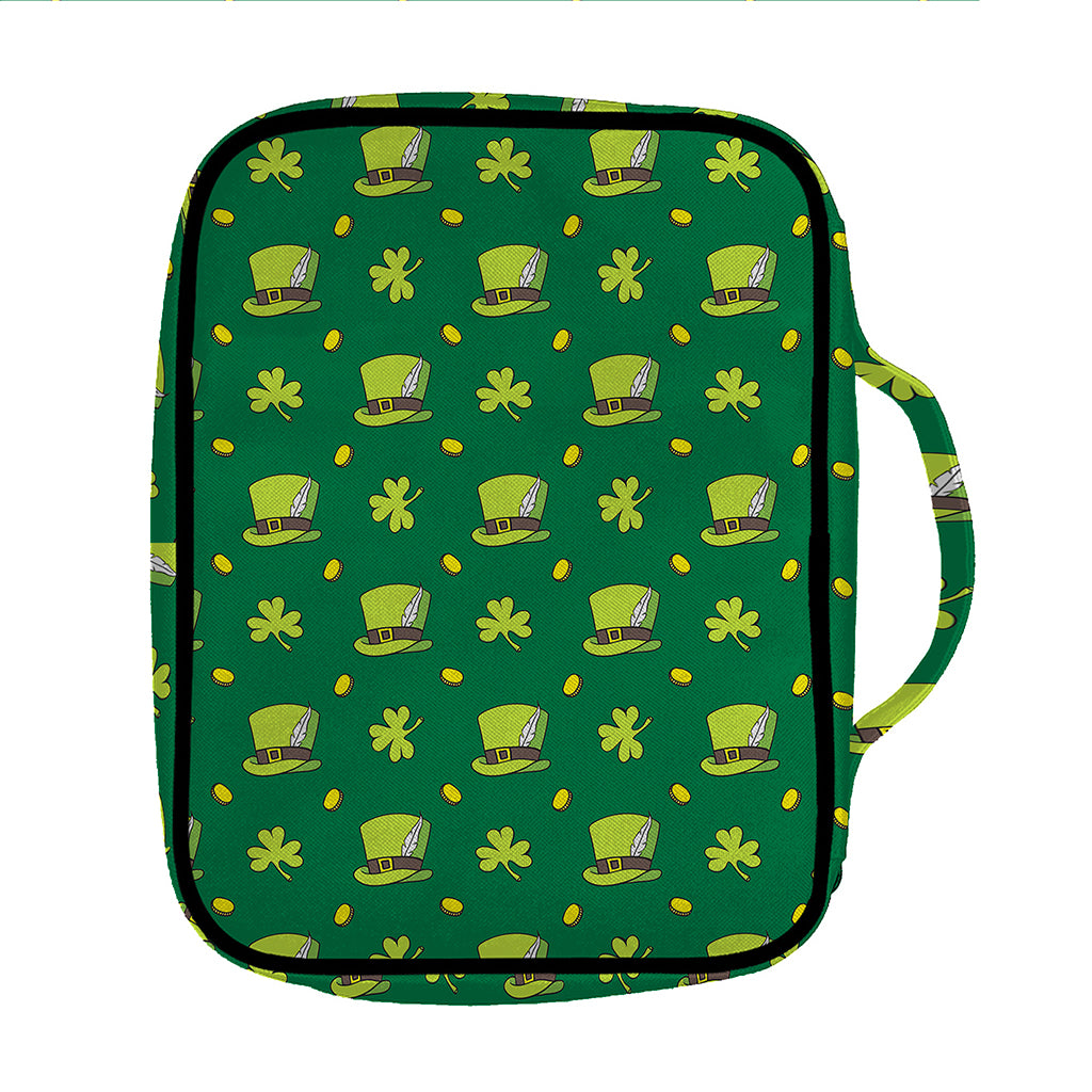 Saint Patrick's Day Celebration Print Front Pocket Bible Bag