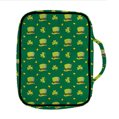 Saint Patrick's Day Celebration Print Front Pocket Bible Bag
