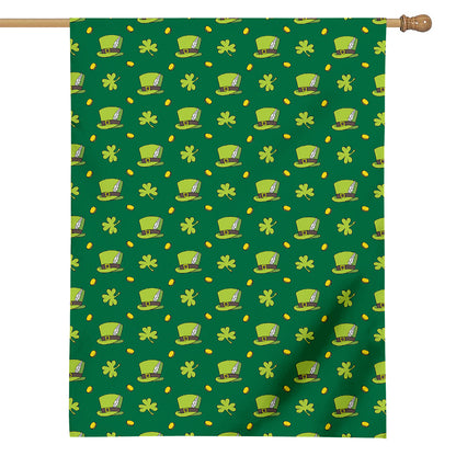 Saint Patrick's Day Celebration Print House Flag