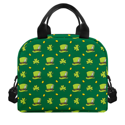 Saint Patrick's Day Celebration Print Insulated Lunch Bag