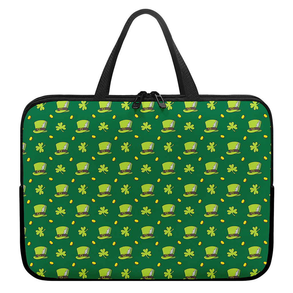 Saint Patrick's Day Celebration Print Laptop Sleeve With Handle