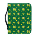 Saint Patrick's Day Celebration Print Leather Bible Cover