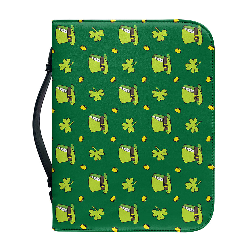 Saint Patrick's Day Celebration Print Leather Bible Cover
