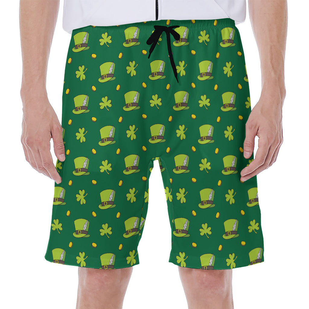 Saint Patrick's Day Celebration Print Men's Beach Shorts