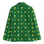 Saint Patrick's Day Celebration Print Men's Blazer