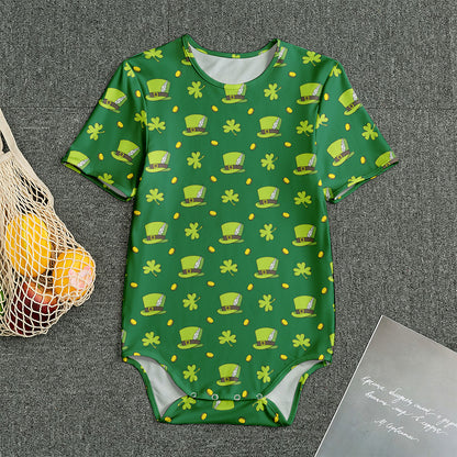 Saint Patrick's Day Celebration Print Men's Bodysuit