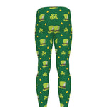 Saint Patrick's Day Celebration Print Men's leggings