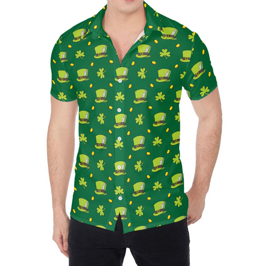 Saint Patrick's Day Celebration Print Men's Shirt