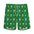 Saint Patrick's Day Celebration Print Men's Athletic Shorts