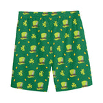 Saint Patrick's Day Celebration Print Men's Sports Shorts