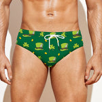 Saint Patrick's Day Celebration Print Men's Swim Briefs
