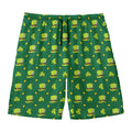 Saint Patrick's Day Celebration Print Men's Swim Trunks