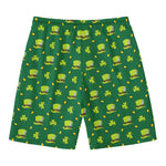 Saint Patrick's Day Celebration Print Men's Swim Trunks